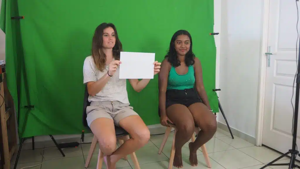 Emma Larthomas et Sarah Alpou du mouvement Ekovot.