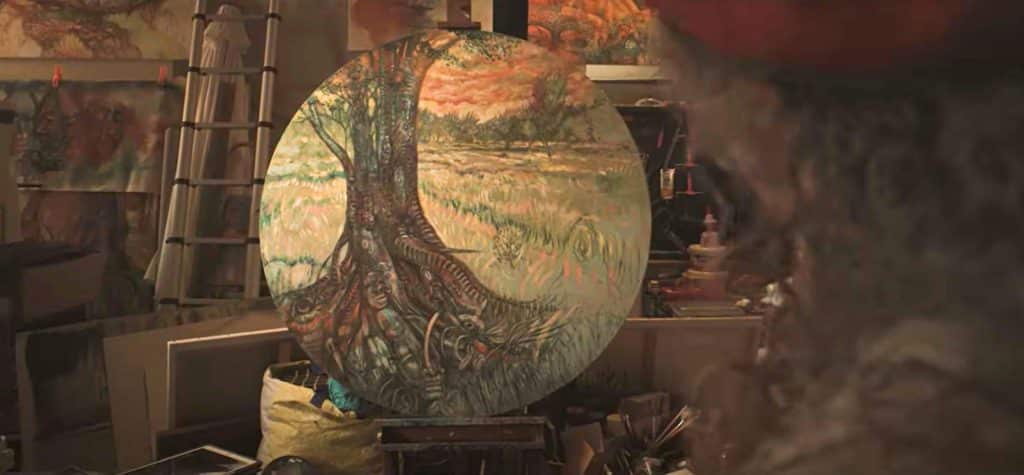 Le vidéaste Maniel Nativel nous offre une plongée dans l'univers onirique et mystique du peintre réunionnais Charly Lesquelin.