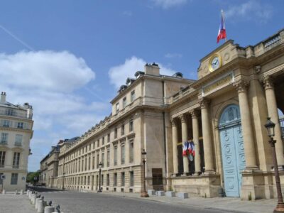 Assemblée nationale à Paris France