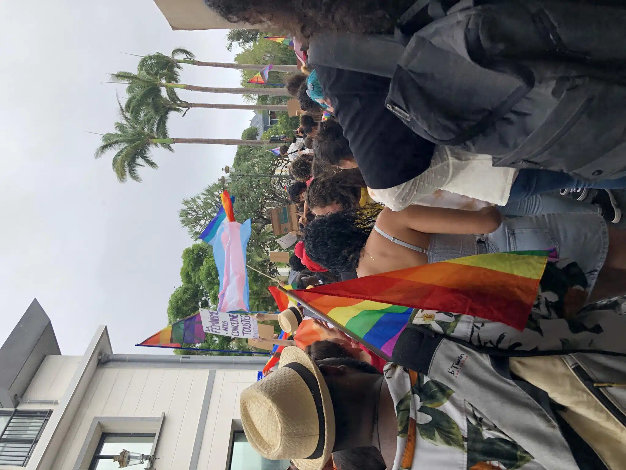 marche des visibilités et fiertés LGBTQIA+ à Saint-Denis