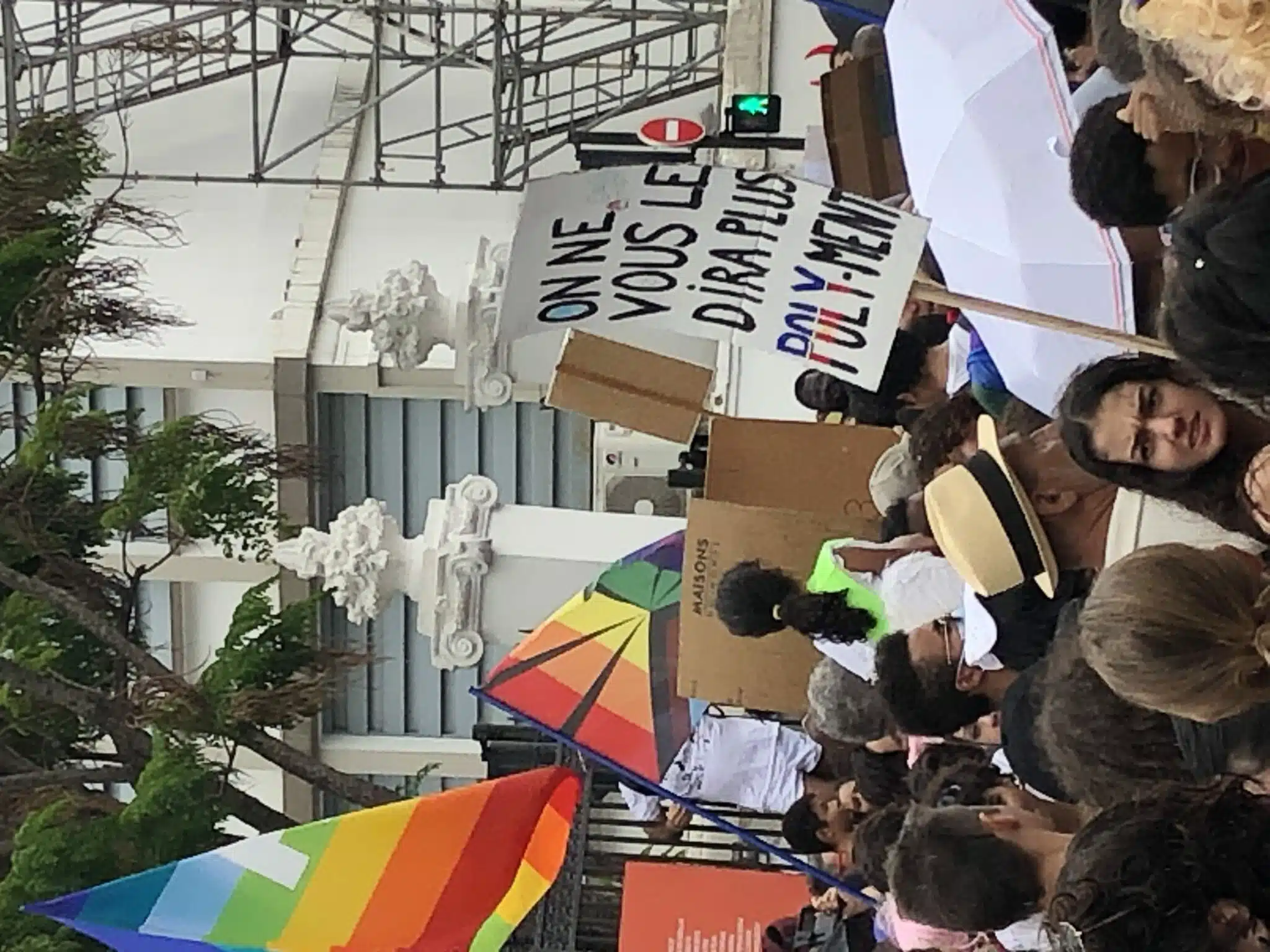 marche des visibilités et fiertés LGBTQIA+ à Saint-Denis