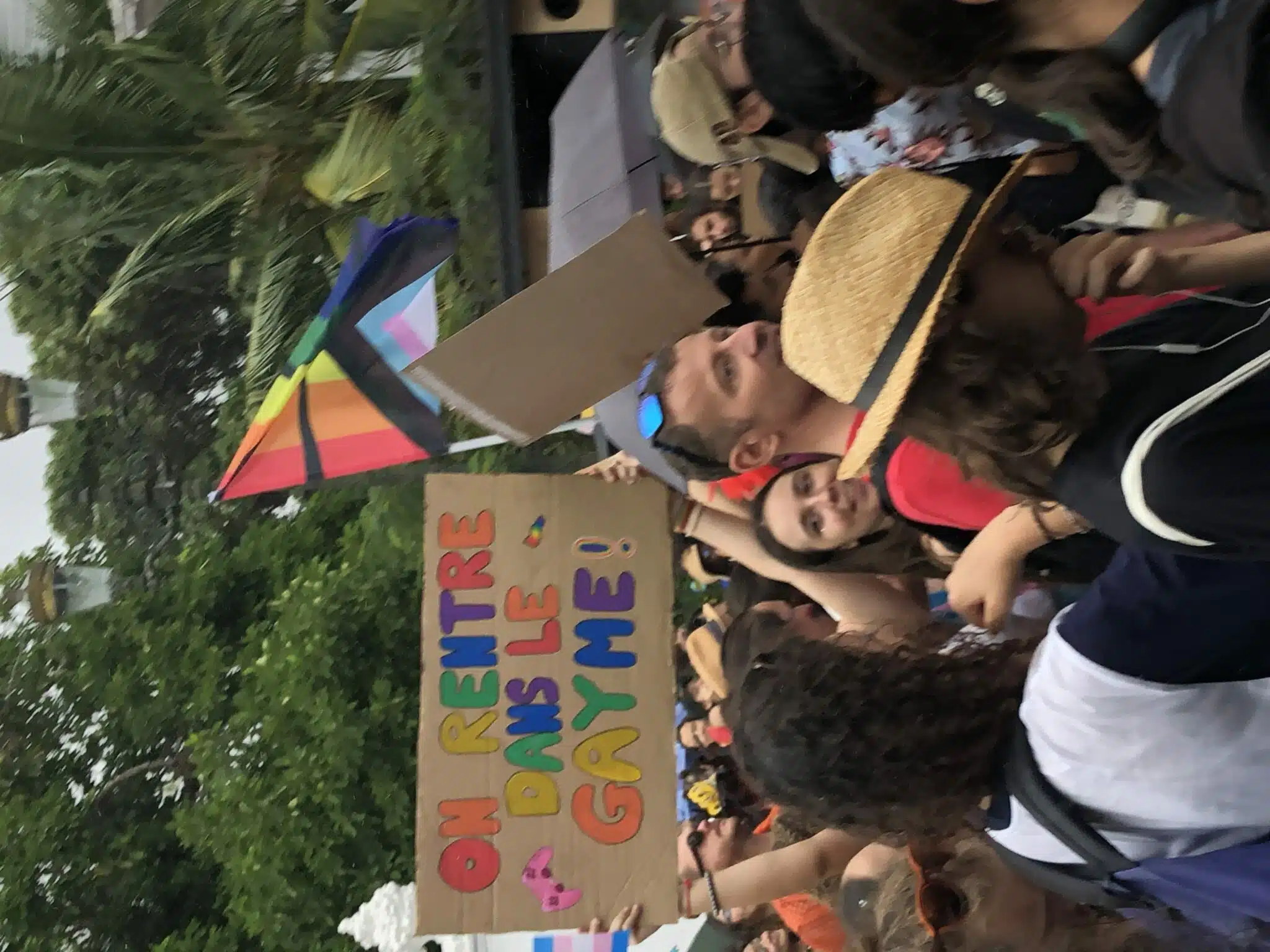 marche des visibilités et fiertés LGBTQIA+ à Saint-Denis