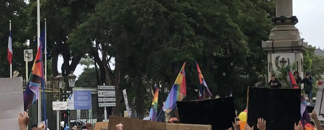 marche des visibilités et fiertés LGBTQIA+ à Saint-Denis