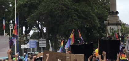marche des visibilités et fiertés LGBTQIA+ à Saint-Denis