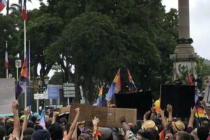 marche des visibilités et fiertés LGBTQIA+ à Saint-Denis