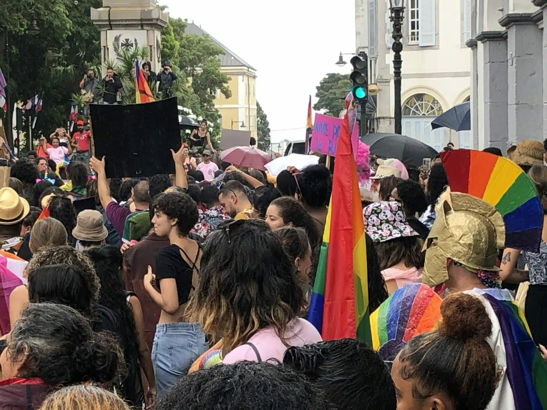 marche des visibilités et fiertés LGBTQIA+ à Saint-Denis