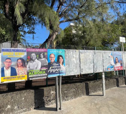 élections législatives 4ème circonscription David Lorion, Sharif Bemat, Stéphane Albora, Emeline K/Bidi