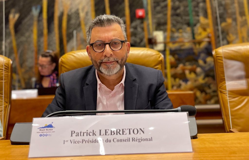 Assemblée plénière Région Patrick Lebreton