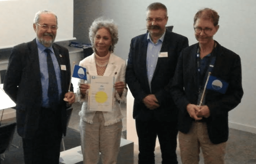 Nicolette Zitte est allée chercher le précieux label à Fécamp