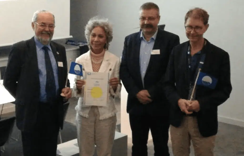 Nicolette Zitte est allée chercher le précieux label à Fécamp