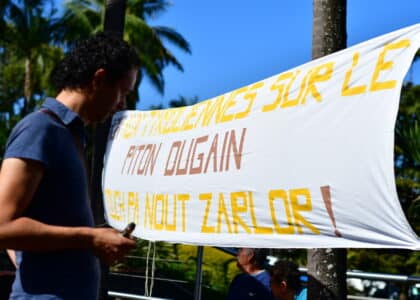 Manifestation de domoun la plaine