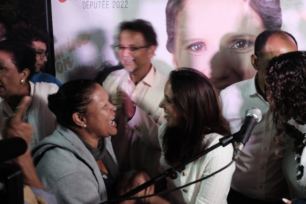 Karine Lebon députée 2e circonscription permanence PLR après l'élection