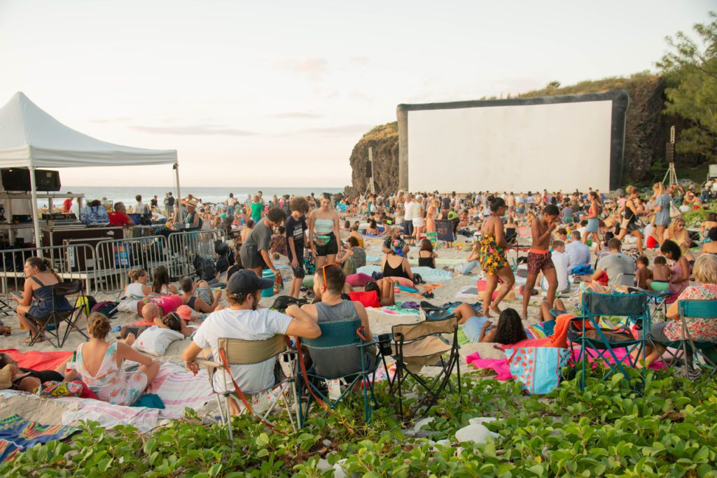 festival du film d'aventure plage de Saint-Gilles