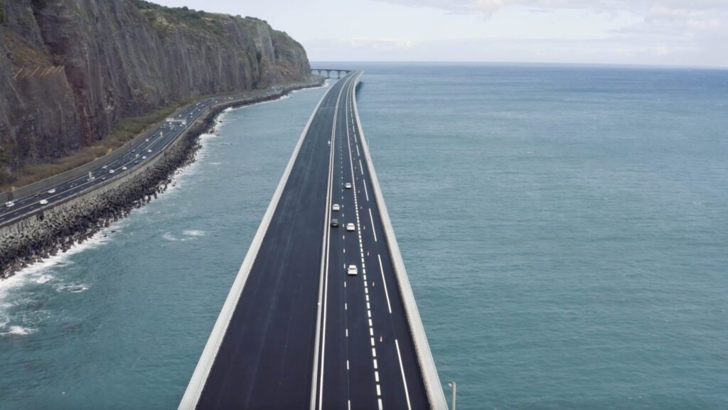 mise en circulation du viaduc de la NRL