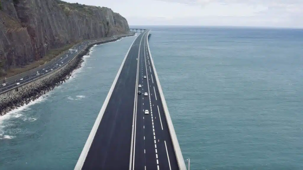 mise en circulation du viaduc de la NRL