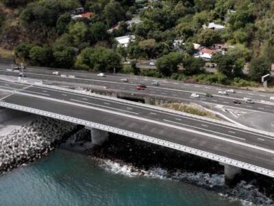 mise en circulation du viaduc de la NRL