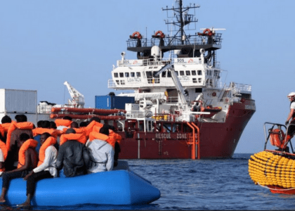 Ocean Viking SOS Méditerranée avec Hippolyte