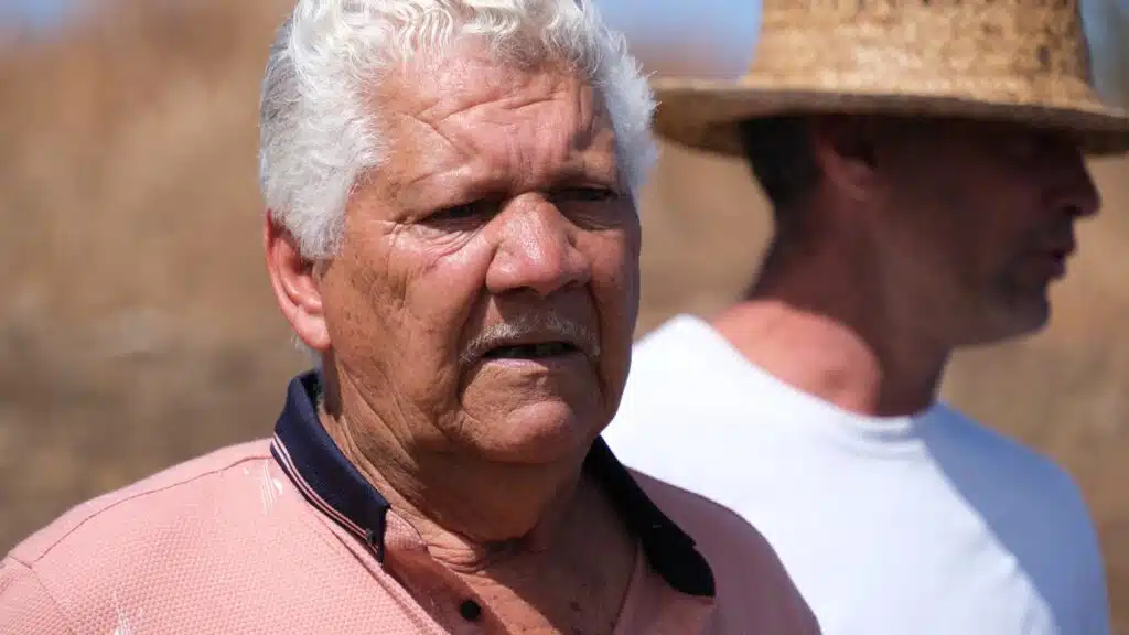 production riz agriculture Roland Turpin Président de l'association Riziculteurs Péi 974.