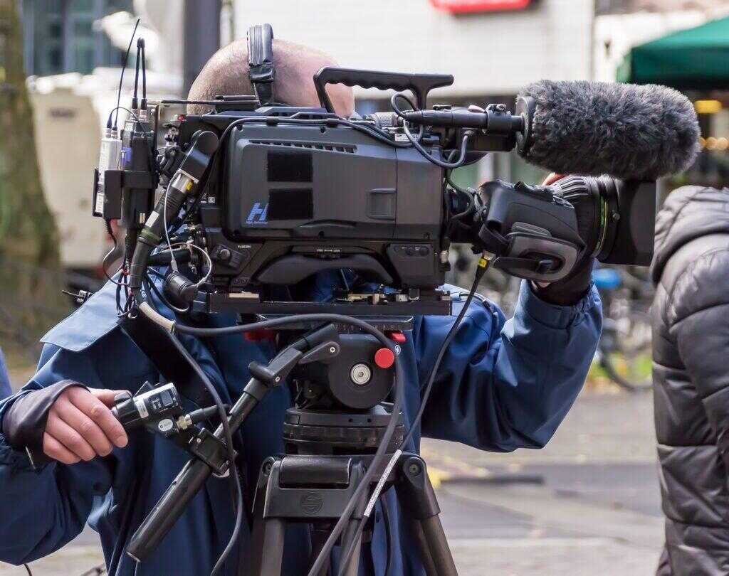 caméra télévision média