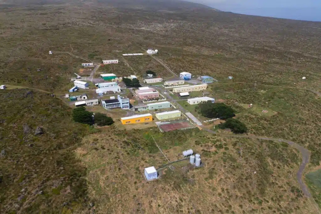 base Martin-de-Viviès île d'Amsterdam TAAF