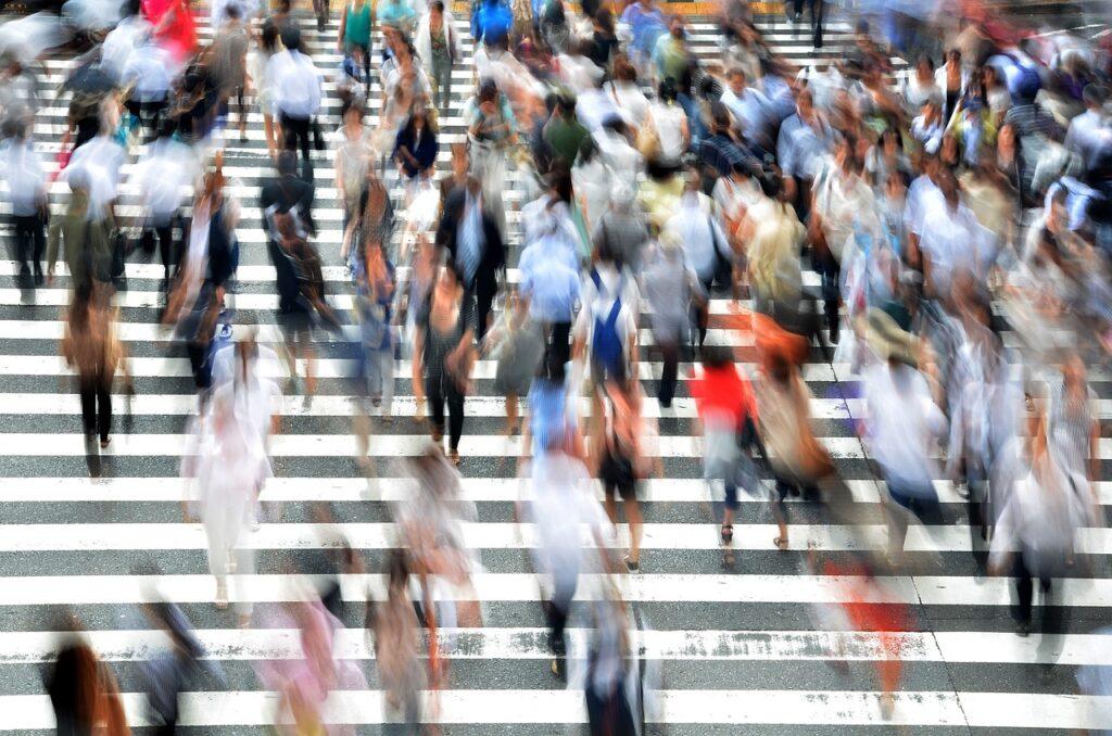 Exposition universelle population foule