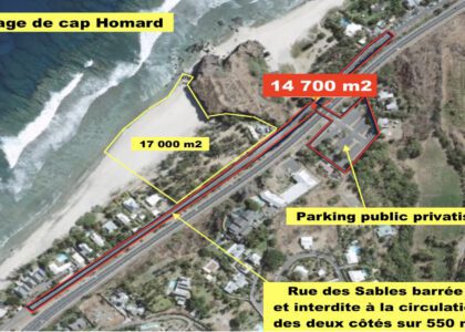 SOS DPM 974 plage littoral cap Homard