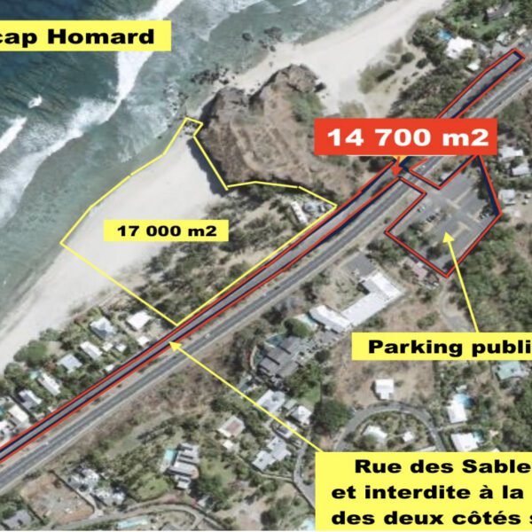 Privatisation de la plage de cap Homard