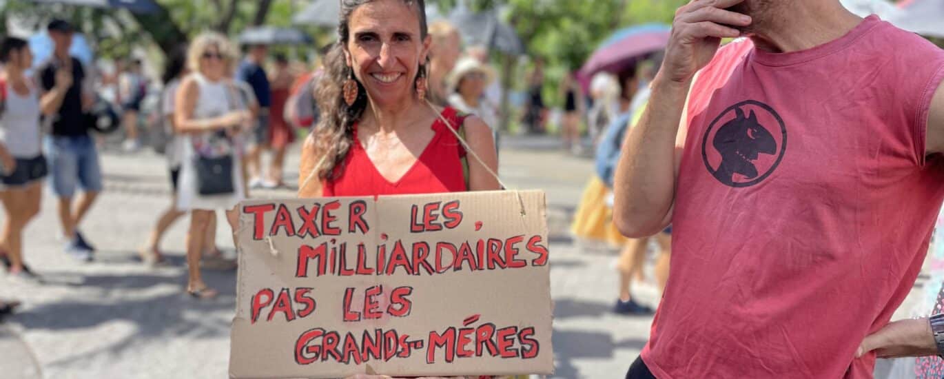 Manifestation contre la réforme des retraites