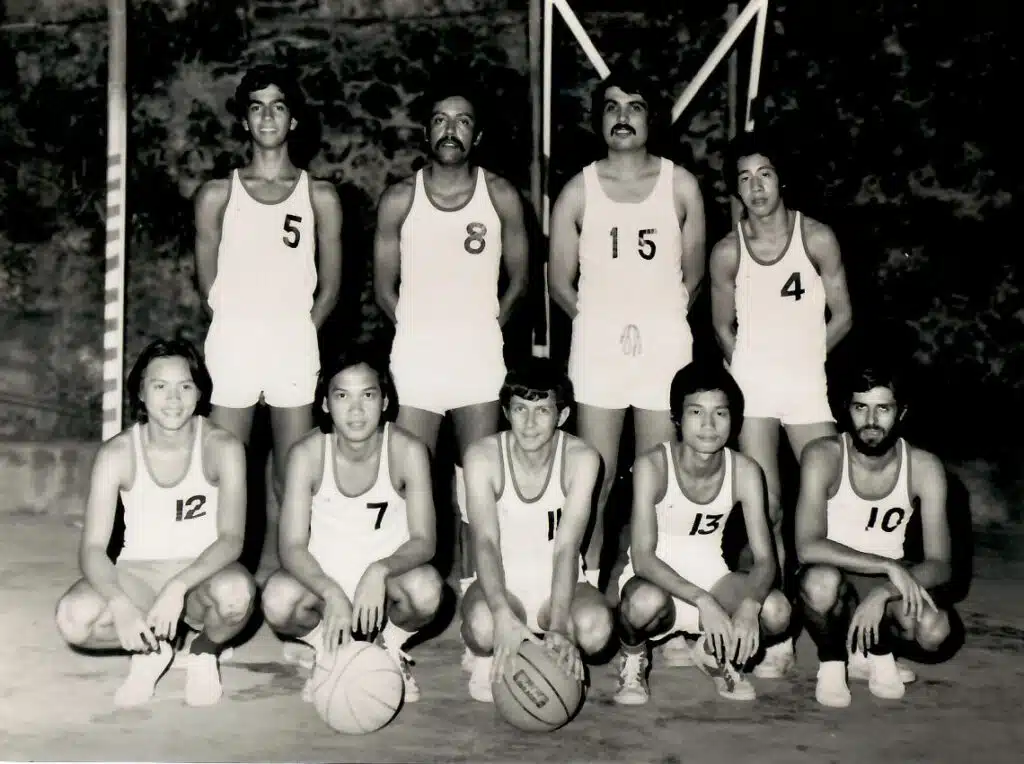 Hervé Toinet basket Aiglons d'orient