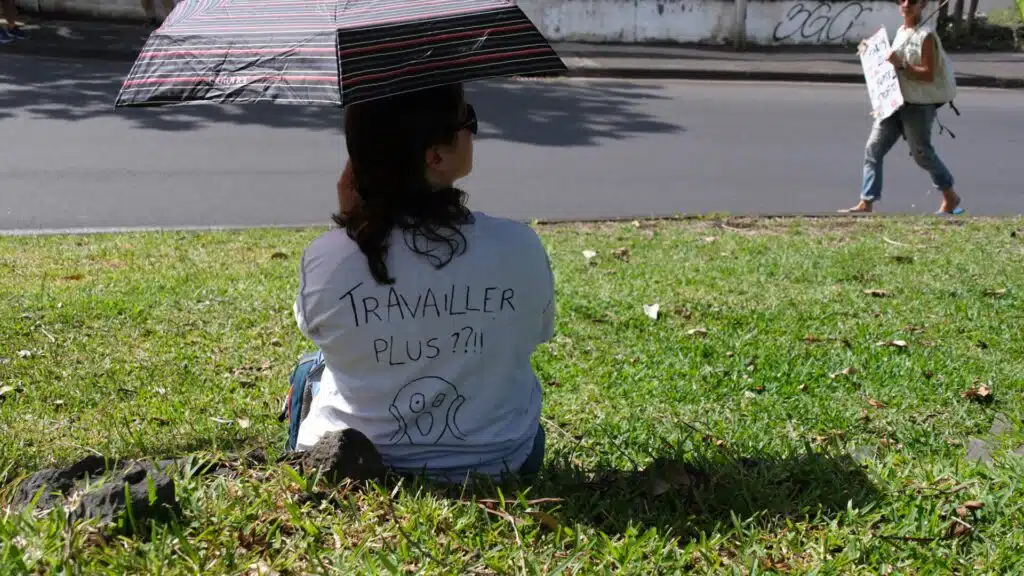 manifestation loi retraites Saint-Pierre mardi 7 février 2022