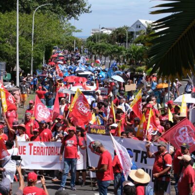 manifestation loi retraites Saint-Pierre mardi 7 février 2022