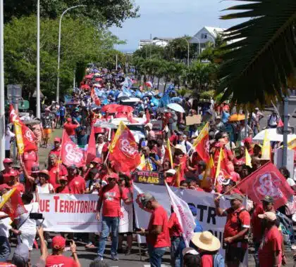 manifestation loi retraites Saint-Pierre mardi 7 février 2022