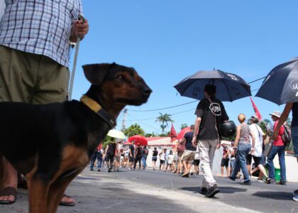 manifestation loi retraites Saint-Pierre mardi 7 février 2022