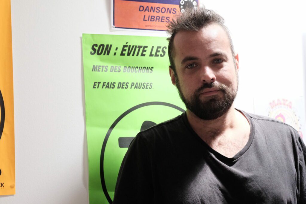 Quentin Gorrias coordonateur Effet en Fêt lutte prévention les drogues Sakifo