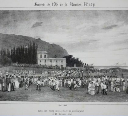 Danse des Noirs sur la place du Gouvernement. 20 décembre 1848