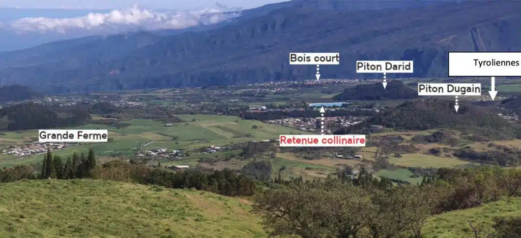 Gilbert La Porte président de Domoun La Plaine opposé au projet de bassine retenue collinaire de Piton Sahales