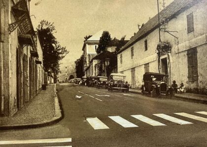 Avenue de la Victoire, Saint-Denis, Fonds Privé Jean-François Hibon de Frohen, ©Gaston Daudé. Série de cartes postales K. Goulas