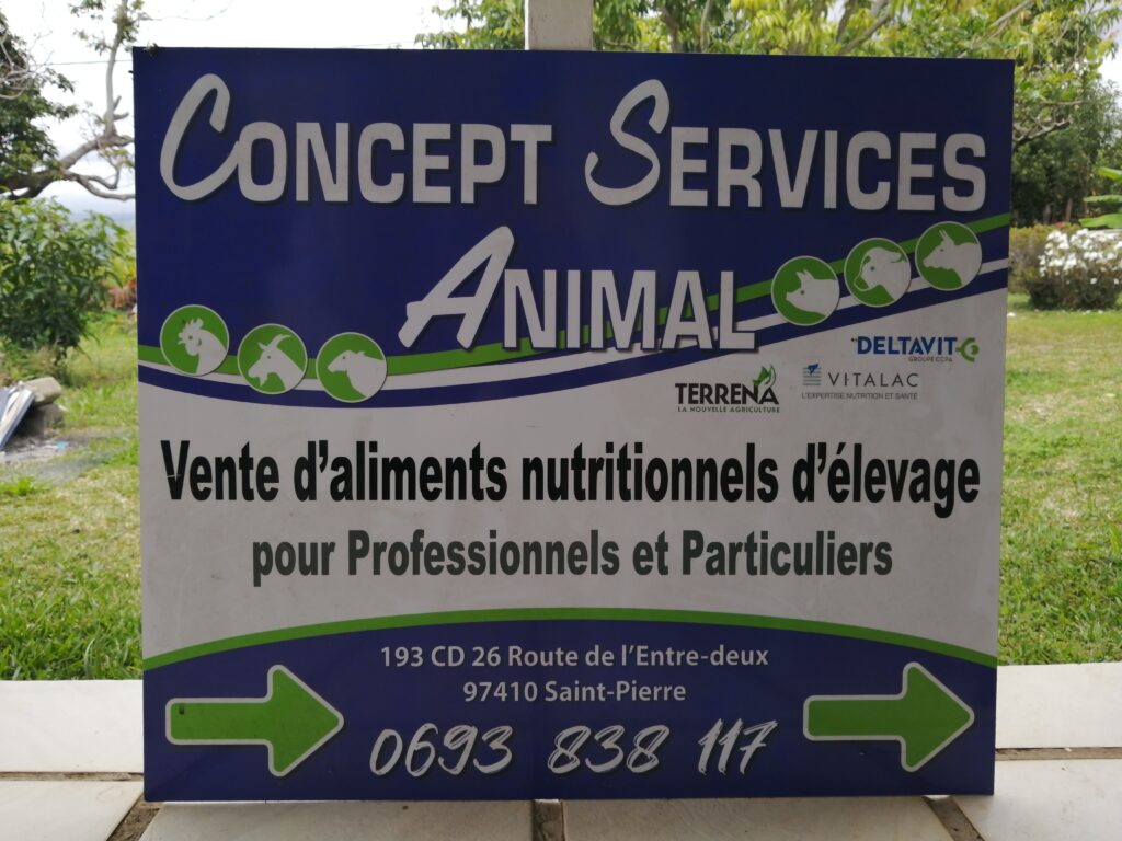 Concept services animal, entreprise de vente d'aliments pour animaux, ouverte par Cécile Archantec entre mai 2020 et novembre 2021.
