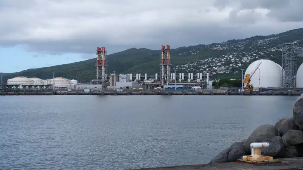 Port Est centrale thermique électrique EDF électricité