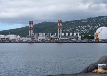 Port Est centrale thermique électrique EDF électricité