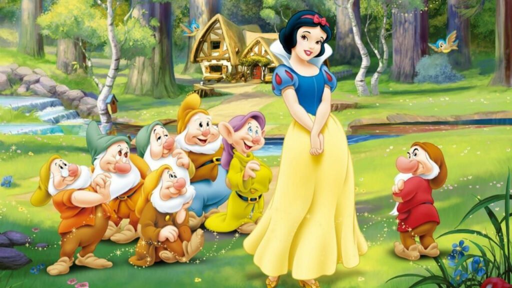 Blanche neige et les sept nains