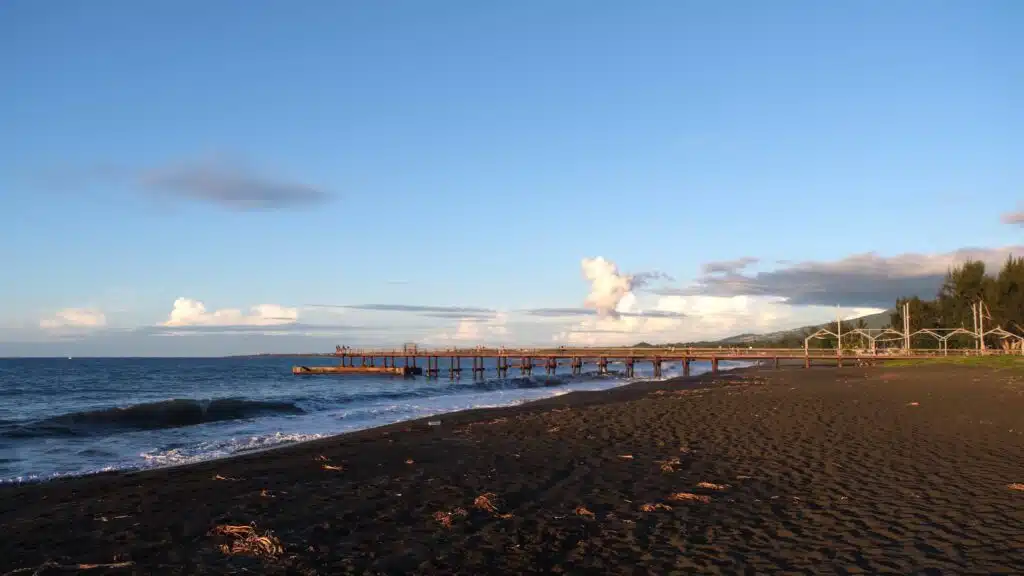plage baie de Saint-Paul débarcadère