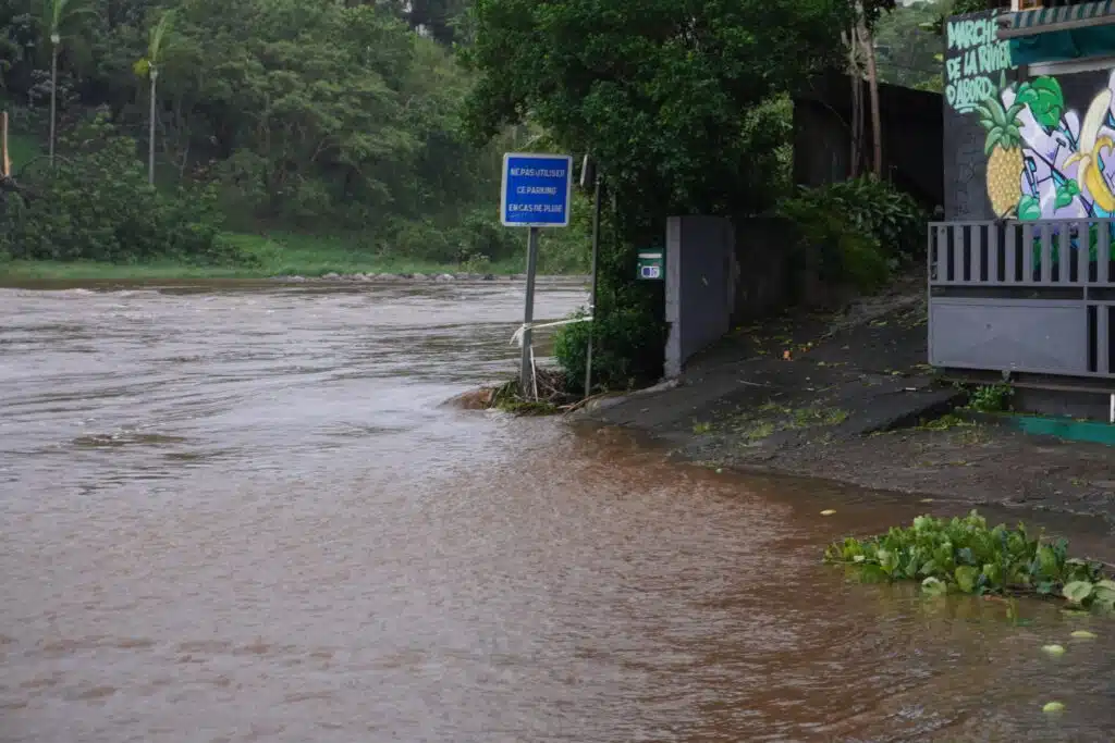 Cyclone Belal à Saint-Pierre