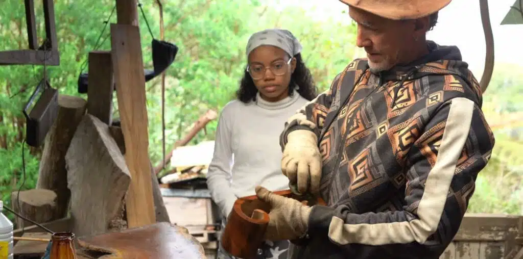 Fred de la Bergerie présente la gomme-laque