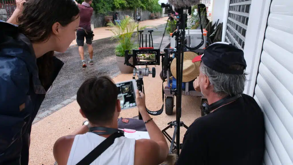 tournage coruskan Cilaos fred Eyriey jean-laurent faubourg Ann Oaro Rachelle Pothin Marie-Alice sinaman