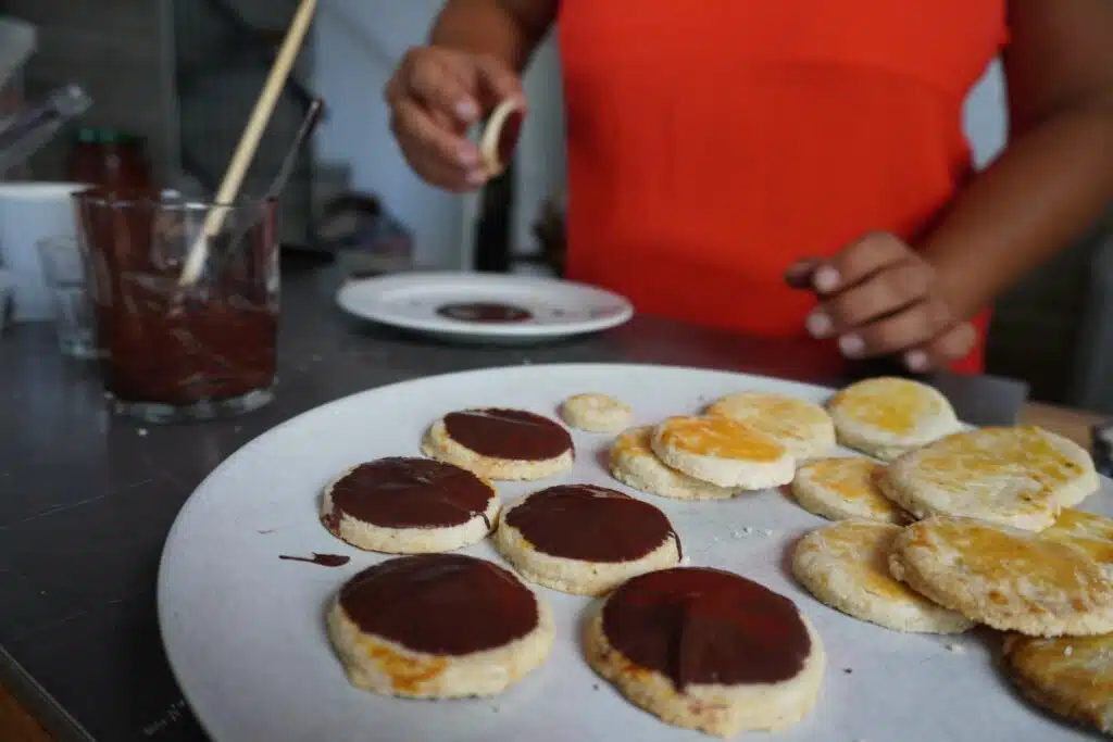 Les bonbons la rouroute au chocolat de Gabrielle Hoarau.
