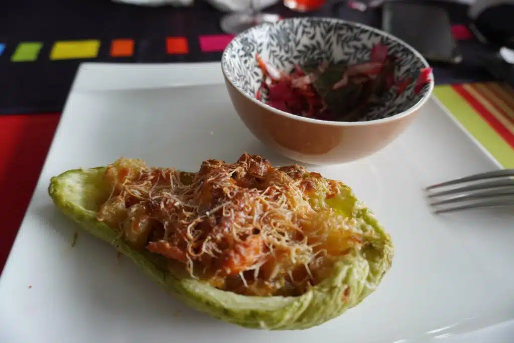 André Beton et Super Payet invité à manger 100% local chez Gabrielle Hoarau.