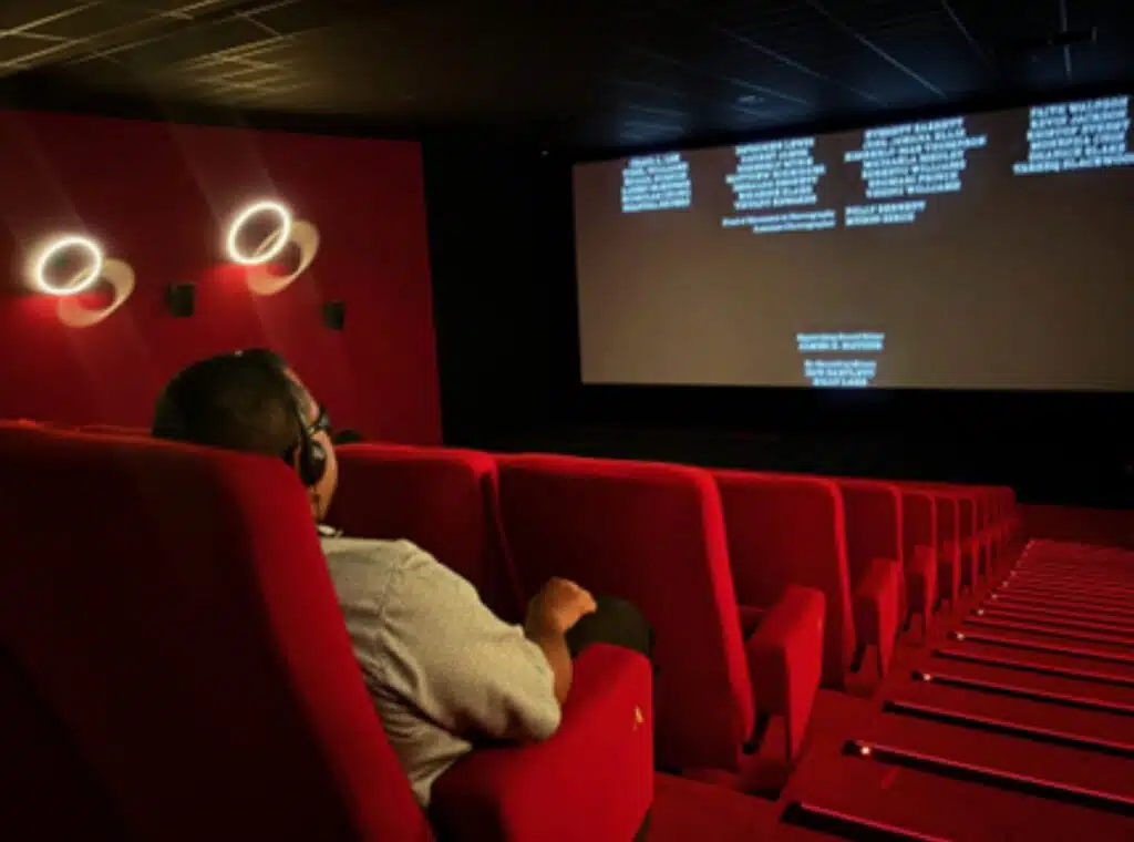Aveugle cinéma audio-description