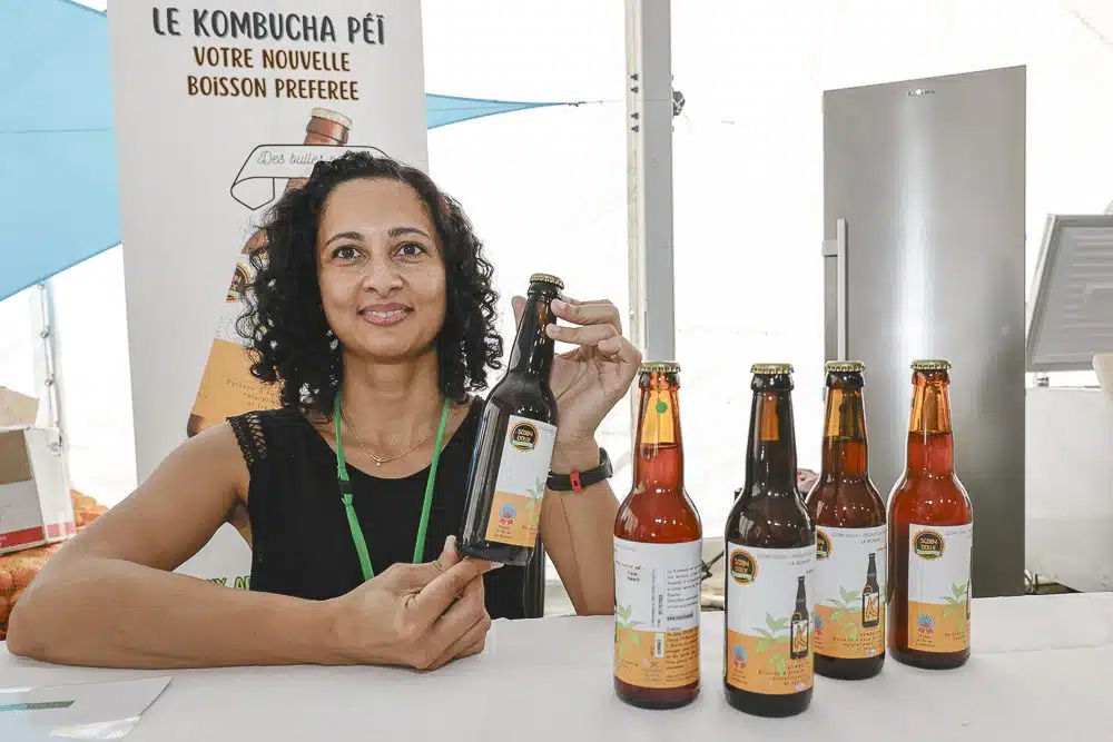 Le label 100% La Réunion au salon Lokal en septembre 2023.