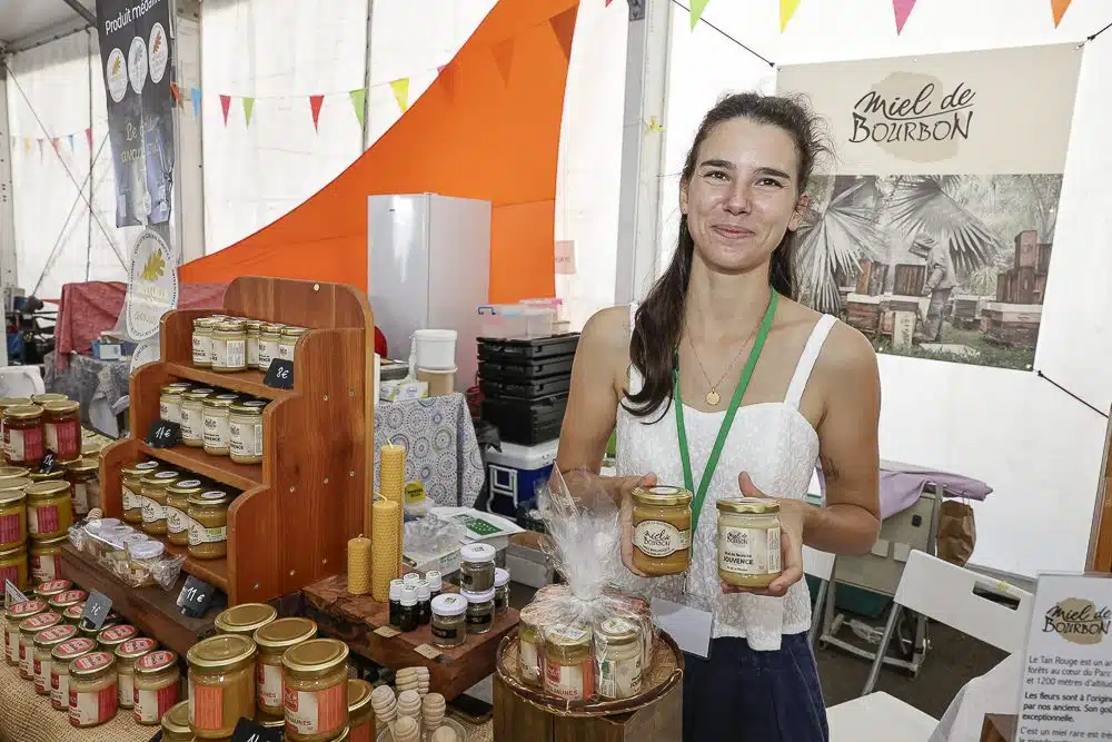 Le label 100% La Réunion au salon Lokal en septembre 2023.